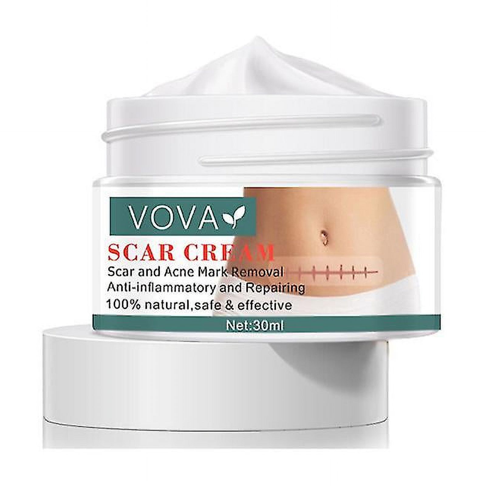 Scar Removal Cream Fade Stretch Marks Shrink Pores Gel Treatment Body