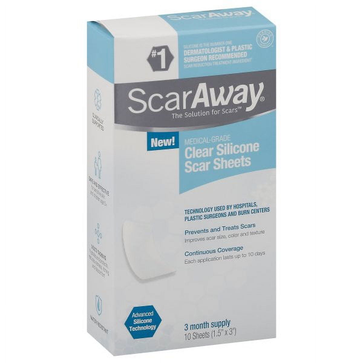Scaraway silicone scar sheets outlet