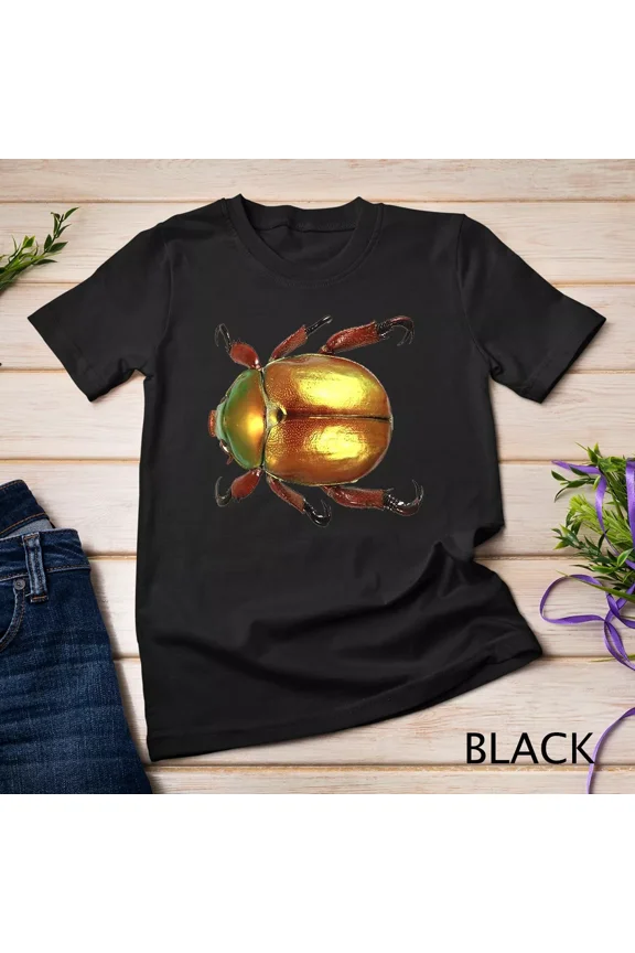 Scarab Golden Beetle Buggy Bug Unisex Tshirt