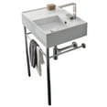 thumbnail image 1 of Nameeks Scarabeo 5117-Con-One Hole Scarabeo Teorema 2.0 24" Rectangular Ceramic Console, 1 of 3