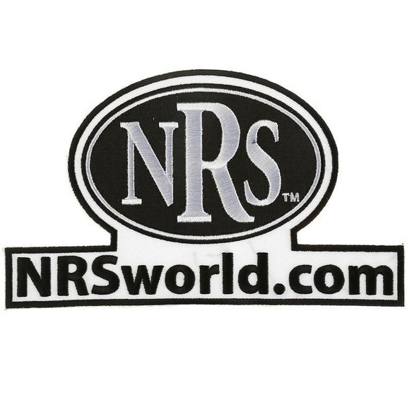 Scarborough Comapany Inc. Womens NRS 5in Back Patch 100% Embrdry Black
