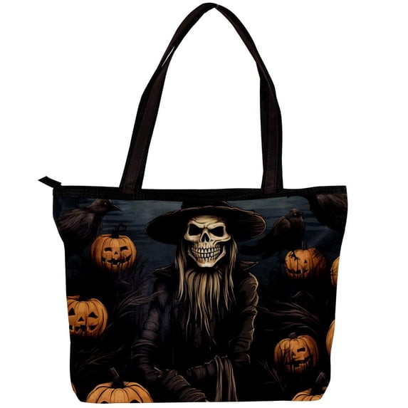Scarecrow Canvas Leather Mix Crossbody Bag with Twill, Sponge, and Jeanette Material | 30x10.5x39cm/11.8x4.1x15.4in Size