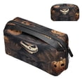 thumbnail image 1 of Scarecrow Hard Drive Bags Travel Case Charging Cord Organizer - Oxford Cloth Waterproof Electronics Digital Accessories Pouch with Organizer Charger Station - 5.9x9.44x3.14 in, 1 of 6