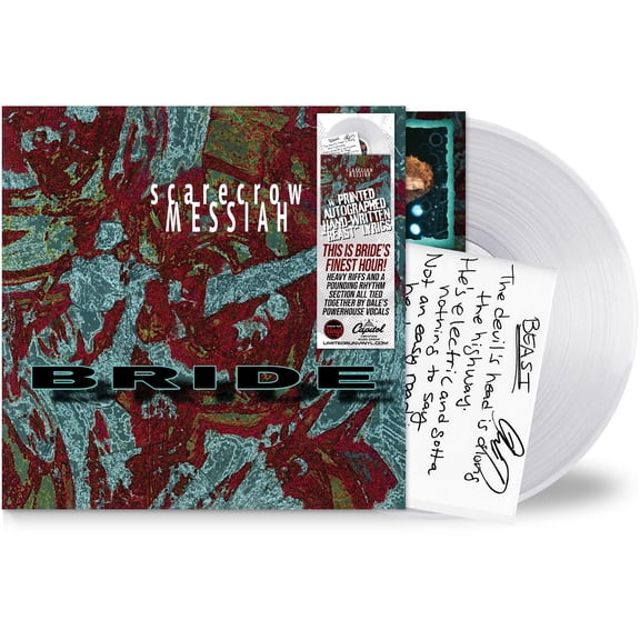 The Bride - Scarecrow Messiah - Clear Glass Vial - Music & Performance - Vinyl