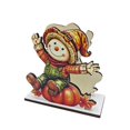 thumbnail image 1 of Scarecrow Pumpkin Wooden Napkin Holder,Fall Table Centerpiece,Thanksgiving Decor,1 Pack, 1 of 6