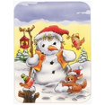 thumbnail image 1 of Scarecrow Snowman Mouse Pad, Hot Pad or Trivet, 1 of 1
