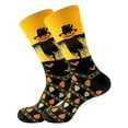 thumbnail image 1 of Scarecrow Socks from the Sock Panda (Adult Large - Men's Shoe Sizes 8-12), 1 of 3