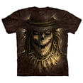 thumbnail image 1 of Scarecrow T-shirt Brown Adult Unisex 100% Cotton Short Sleeve, 1 of 2