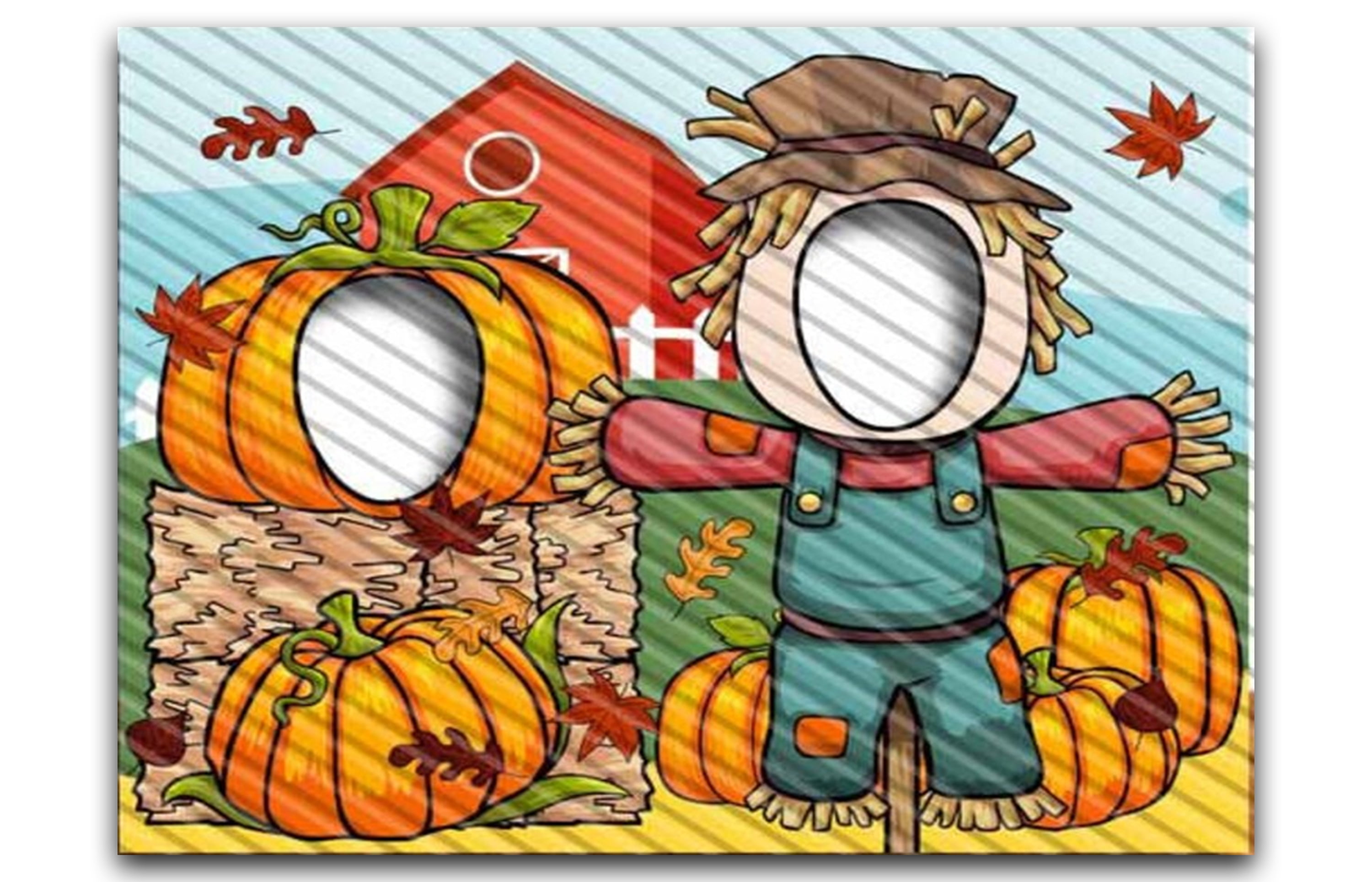 Cardboard Cutout With Face Hole