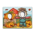thumbnail image 1 of Scarecrow and Pumpkin Cutout, Hole in Face, Party Selfie Photo Prop, Fall Decoration, 1 of 5