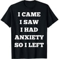 thumbnail image 1 of Scared Funny JokesANXIETY T-Shirt, 1 of 4