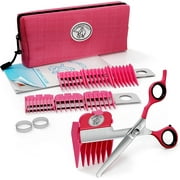 Scaredy Cut Silent Pet Grooming Kit for Sensitive Pets Right-Handed Pink Precise Trimming for Cats & Dogs
