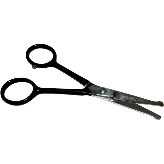 Scaredy Cut Tiny Trim BallTipped Small Pet Grooming Scissor 4.5