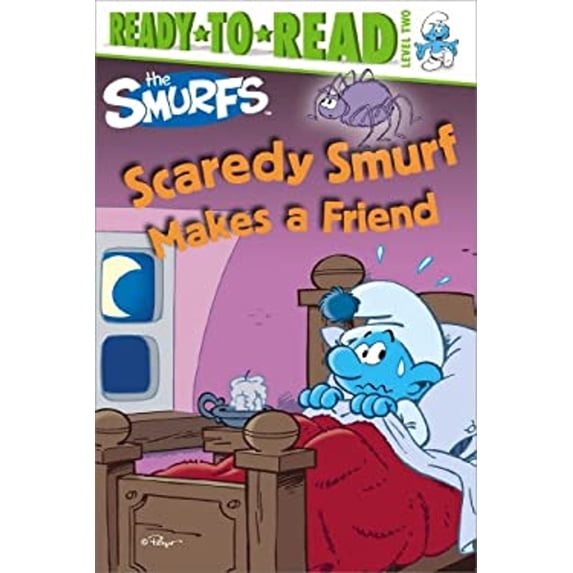 Pre-Owned Scaredy Smurf Makes a Friend (Smurfs Classic) (Paperback) 1442473665 9781442473669