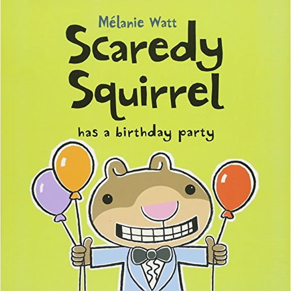 Pre-Owned Scaredy Squirrel Has a Birthday Party Paperback