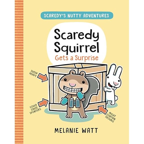 Pre-Owned Scaredy Squirrel Gets a Surprise: (A Graphic Novel) (Paperback) 0593703820 9780593703823