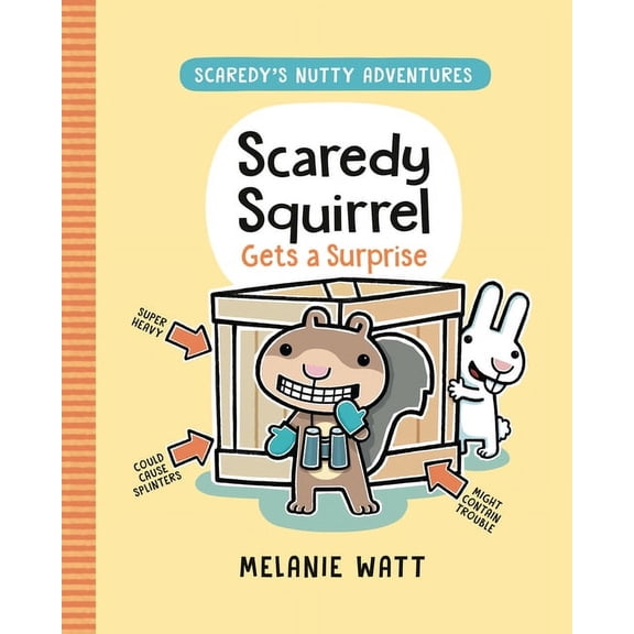 Scaredy Squirrel Gets A Surprise