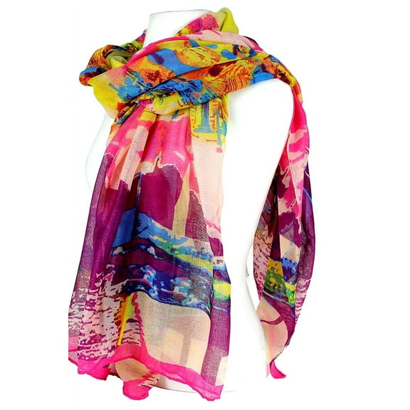 Scarf - Art Print - SF-FS1214FS-MT