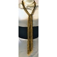 thumbnail image 1 of Scarf-Dark Yellow & Black (64") (Whispers Handmade), 1 of 1
