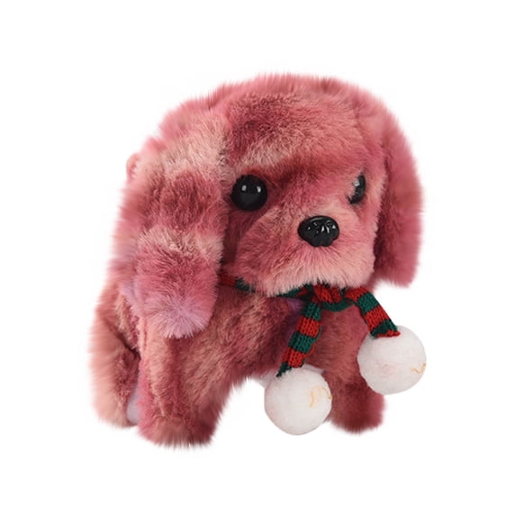 Scarf Dog Electronic Companion - Animated Walking Plush Pet with Interactive Features for Creative Play