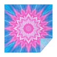thumbnail image 1 of Pink Tie Dye Lotus Pattern Square Tablecloth,Waterproof Square Table Cover,Wipeable Spillproof Washable Table Cover for Home Kitchen Party Decor 52"x52"(132x132cm), 1 of 6