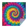 thumbnail image 1 of Rainbow Tie Dye Mandala Pattern Square Tablecloth,Waterproof Square Table Cover,Wipeable Spillproof Washable Table Cover for Home Kitchen Party Decor 42"X42"(107x107cm), 1 of 6