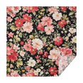 thumbnail image 1 of Pioneer Flower Floral Print Pattern Square Tablecloth,Waterproof Square Table Cover,Wipeable Spillproof Washable Table Cover for Home Kitchen Party Decor 42"X42"(107x107cm), 1 of 6