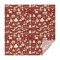 thumbnail image 1 of Red Christmas Icon Pattern Square Tablecloth,Waterproof Square Table Cover,Wipeable Spillproof Washable Table Cover for Home Kitchen Party Decor 42"X42"(107x107cm), 1 of 6