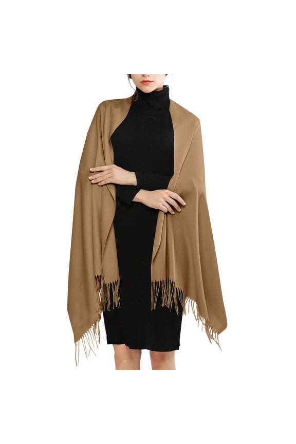 Scarf For Women Open Front Shawl Wrap With Long Flowing Drape For Work Travel And Evening Layering Shawl Wraps For Women