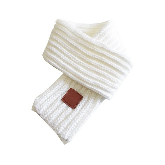 Scarf Kids Winter Warm Knit Scarves Warm Neck Warmer For Toddlers Boys Girls Shawl Wraps For Women