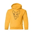thumbnail image 1 of Scarf Sphinx Cat Hoodie Juniors -Image by Shutterstock,  Medium, 1 of 4