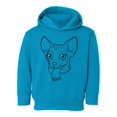 thumbnail image 1 of Scarf Sphinx Cat Hoodie Toddler -Image by Shutterstock,  2 Toddler, 1 of 4