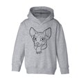 thumbnail image 1 of Scarf Sphinx Cat Hoodie Toddler -Image by Shutterstock,  4 Toddler, 1 of 4