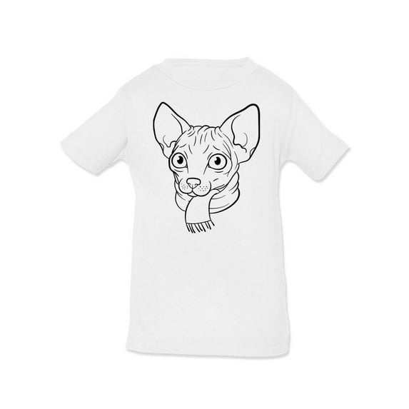 Scarf Sphinx Cat T-Shirt Infant -Image by Shutterstock, 18 Months