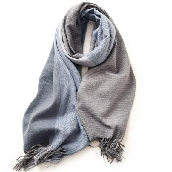 Scarf Sweet Solid Color Tassel Scarf Women's Winter Long Fashionable Warm Shawl