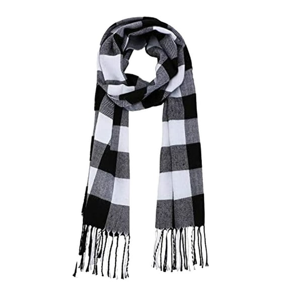 Scarf Unisex Fashion Warm Shawls Scarves Kids Womens Plaid Plaid Tassel s Shawl Wraps For Women