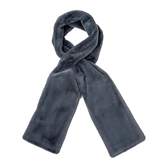 Scarf With Hidden Zipper Pocket, Soft Cozy Warm Pull Through Scarf For Women Hands Free Storage