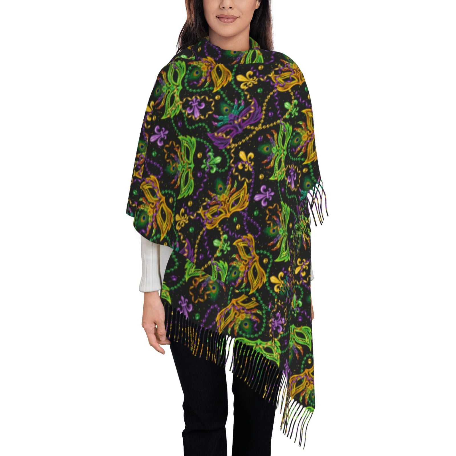 mardi gras scarf near me