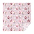 thumbnail image 1 of Princess Castle Cloud Pattern Square Tablecloth,Waterproof Square Table Cover,Wipeable Spillproof Washable Table Cover for Home Kitchen Party Decor 42"X42"(107x107cm), 1 of 6