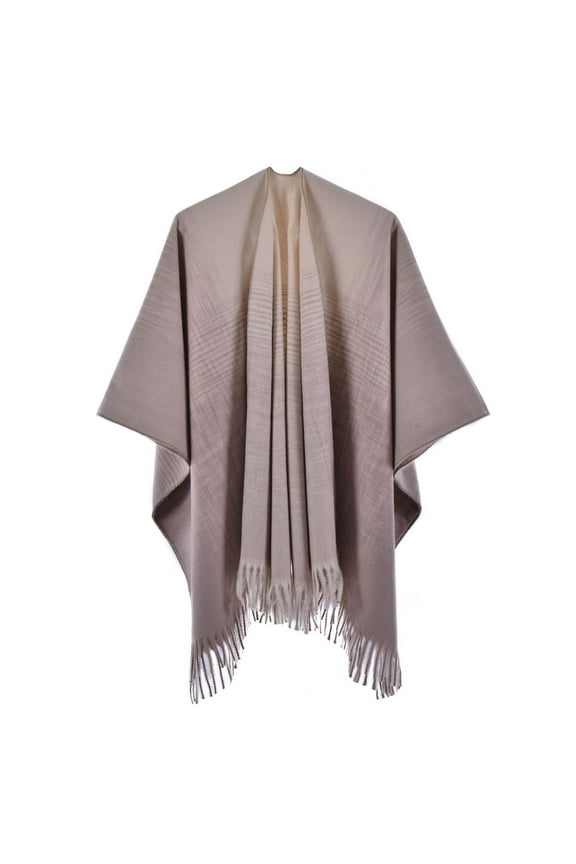 Scarf Women's Shawl Wrap Poncho Sweater Open Front Cape For Fall Winter Shawl Wraps For Women