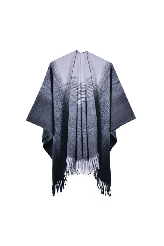 Scarf Women's Shawl Wrap Poncho Sweater Open Front Cape For Fall Winter Shawl Wraps For Women