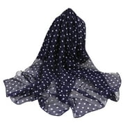 Kelon Womens Floral Print Scarf Long Soft Lightweight Simulation Silk Shawl Wrap Spring Summer