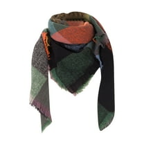 Scarf for Women, Baberdicy Women Fall Winter Scarf Classic Tassel Plaid Scarf Warm Soft Chunky Large Blanket Wrap Shawl Scarves Scarf
