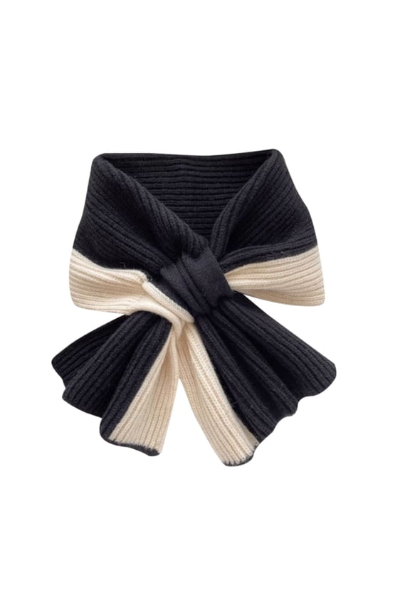 Scarf for Women Black Winter Color Matching Scarf Versatile Windproof Neck Scarves For Women Shawl Wraps for Women Formal