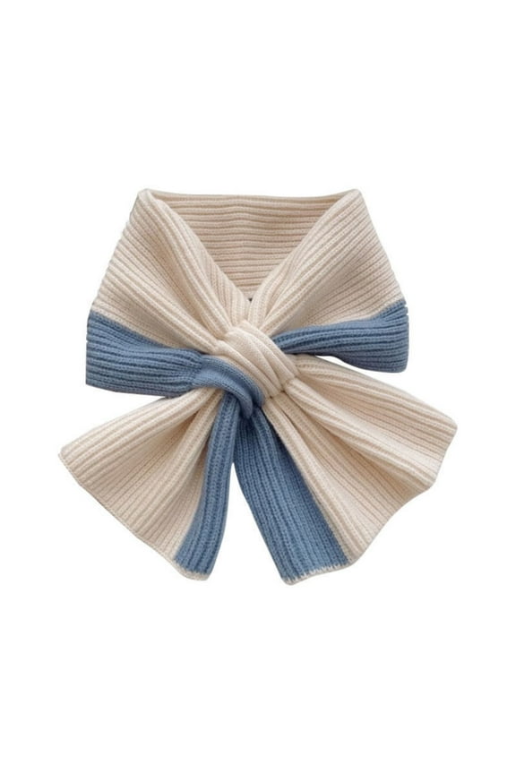 Scarf for Women Blue Winter Color Matching Scarf Versatile Windproof Neck Scarves For Women Shawl Wraps for Women Formal