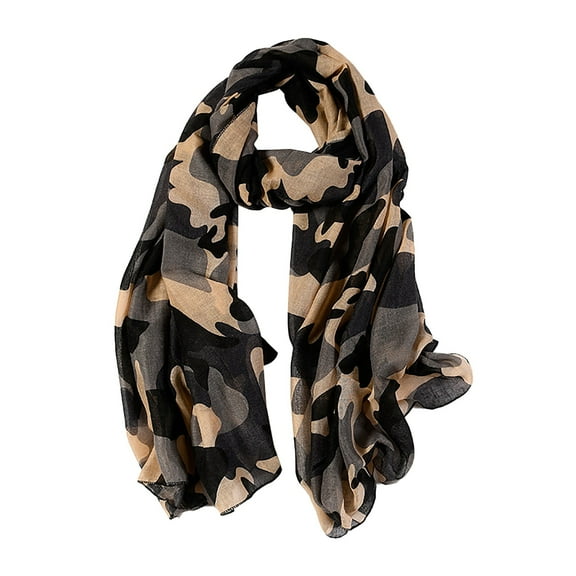 Scarf for Women CHAYERL Fashion Camouflage Shawl Pashmina Stole Scarf Scarves Scarf