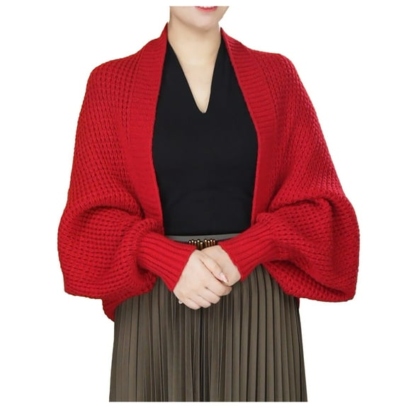 Scarf for Women Fashion Accessories Women Fashion Knitted Shawl Loose Long Sleeve Temperament Cardigan Functional Scarf