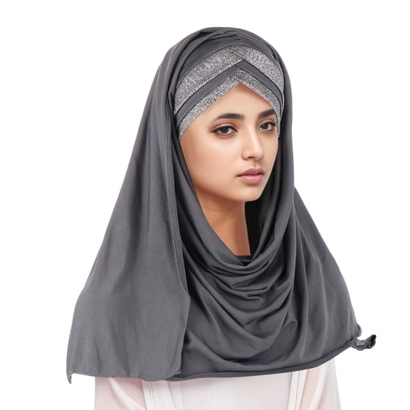 Scarf for Women Fashion Accessories Women Hat Ruffle Cancer Chemo Turban Wrap Cap Scarf Shawl