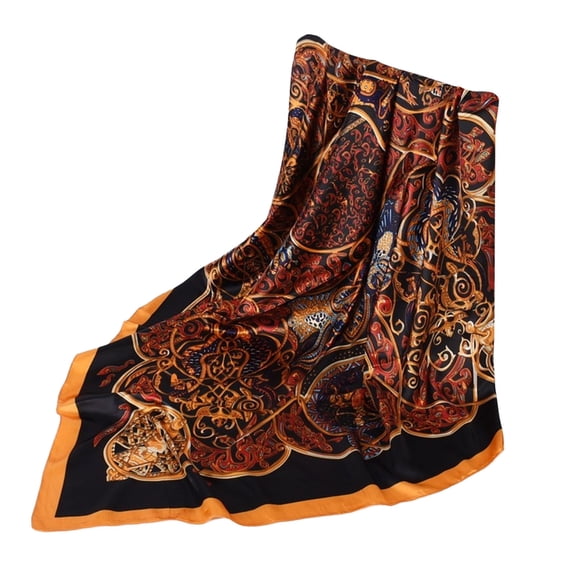 Scarf for Women Headband Scarves Silk Feeling Bandana Boho Printed Square Scarf Bandanas Scarf