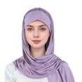 thumbnail image 1 of Scarf for Women Scarves for Women Lightweight Women Hat Ruffle Cancer Chemo Turban Wrap Cap Scarf Shawl, 1 of 3